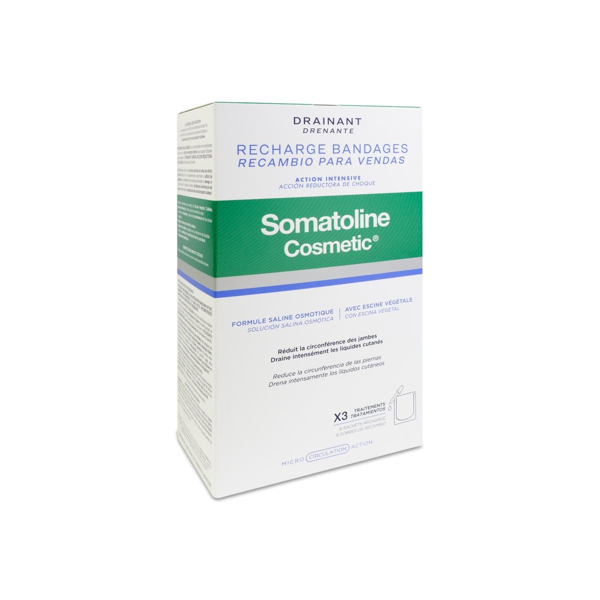 SOMATOLINE DRENANTE RECAMBIO PARA VENDAS 3...