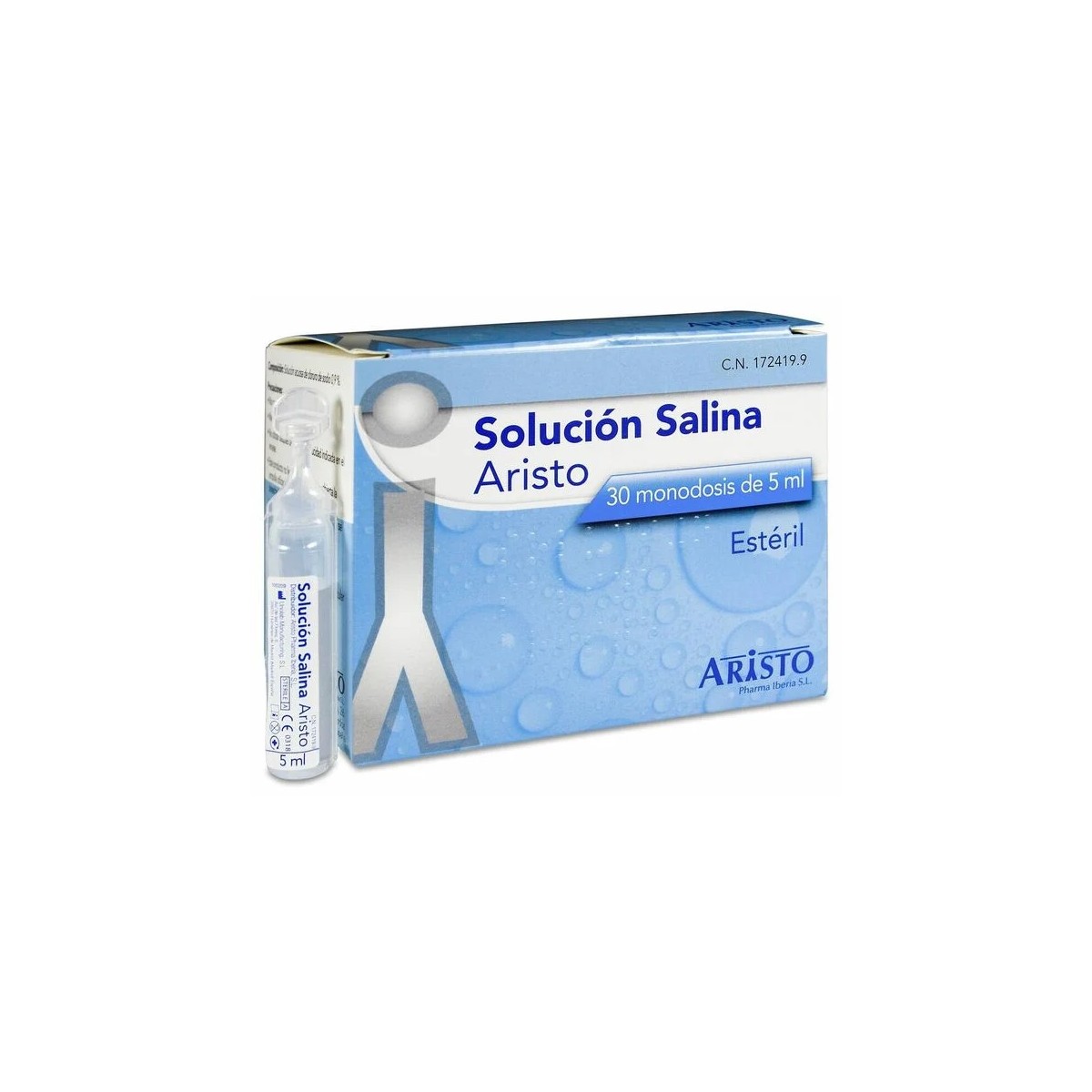 SOLUCION SALINA ARISTO 30 MONODOSIS 5 ML