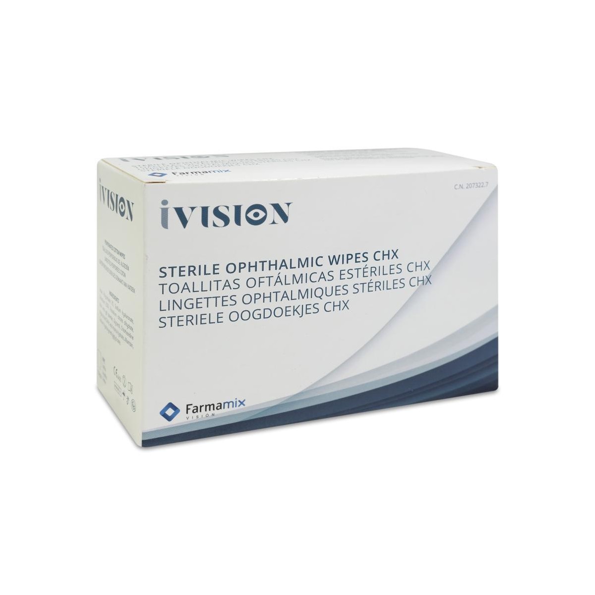 IVISION TOALLITAS CHX 20 UNIDADES