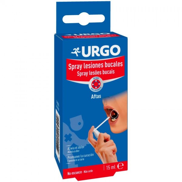 URGO SPRAY LESIONES BUCALES 1 ENVASE 15 ml