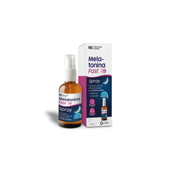NS MELATONINA FAST SPRAY 30ML