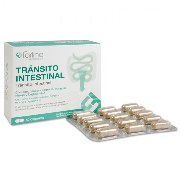 FARLINE COMPLEMENTOS TRANSITO INTESTINAL 60 CAPSULAS