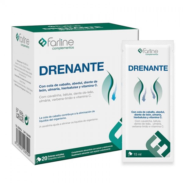 FARLINE COMPLEMENTOS DRENANTE 20 SOBRES