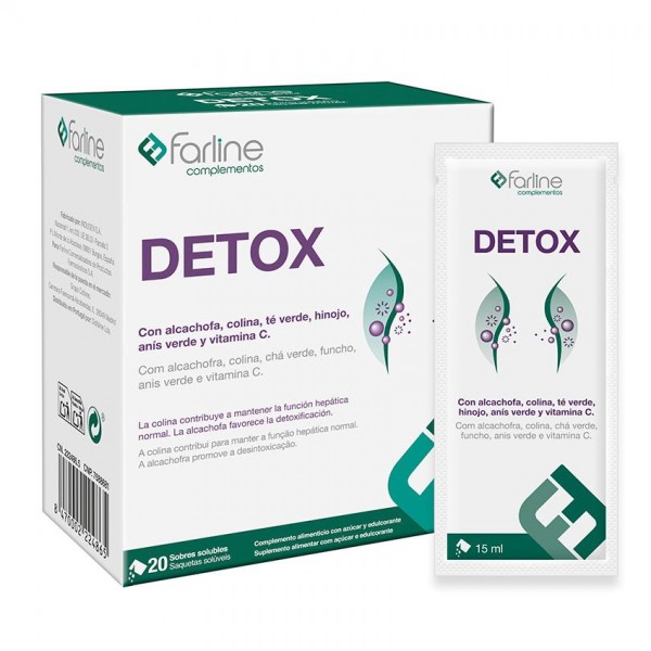 FARLINE COMPLEMENTOS DETOX 20 SOBRES