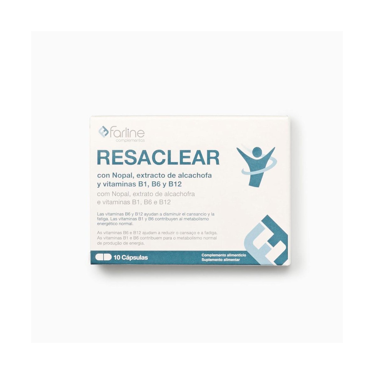 FARLINE RESACLEAR 10 CAPSULAS