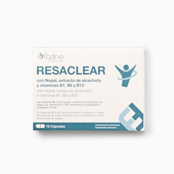 FARLINE RESACLEAR 10 CAPSULAS