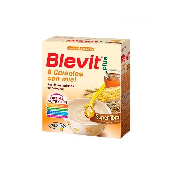 BLEVIT PLUS SUPERFIBRA 8 CEREALES Y MIEL  600 G