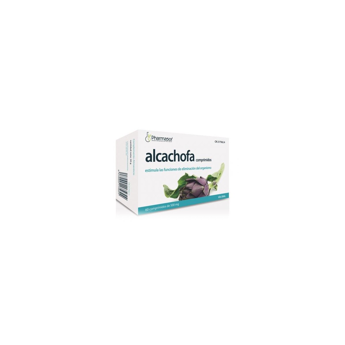 ALCACHOFA SORIA NATURAL 500 MG 60 COMPRIMIDOS