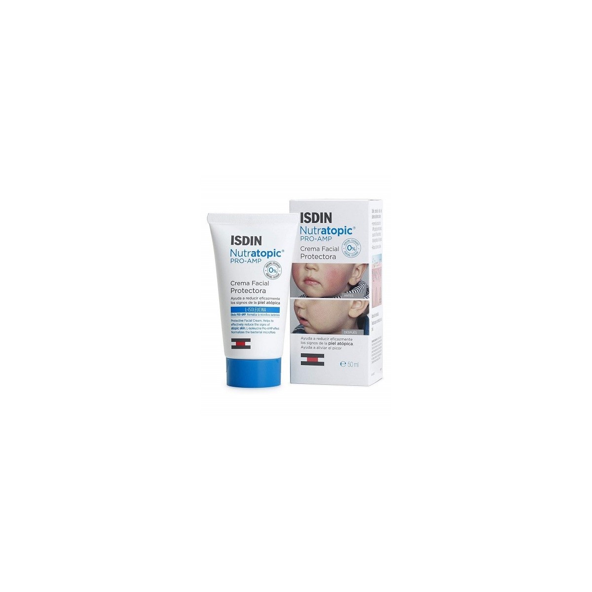 ISDIN NUTRATOPIC PROAMP CREMA FACIAL PROTECTORA...