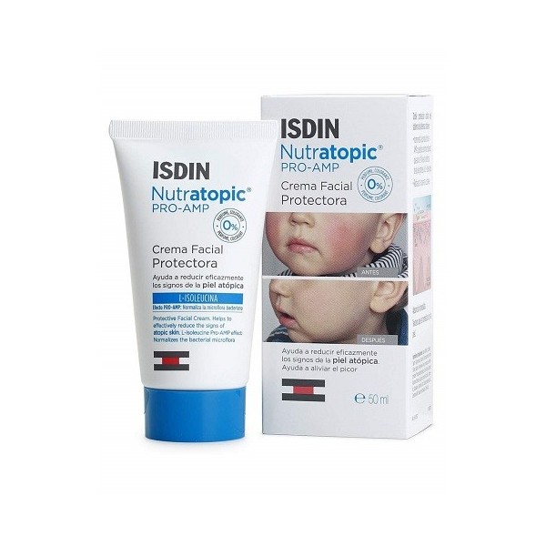 ISDIN NUTRATOPIC PROAMP CREMA FACIAL PROTECTORA 50 ML