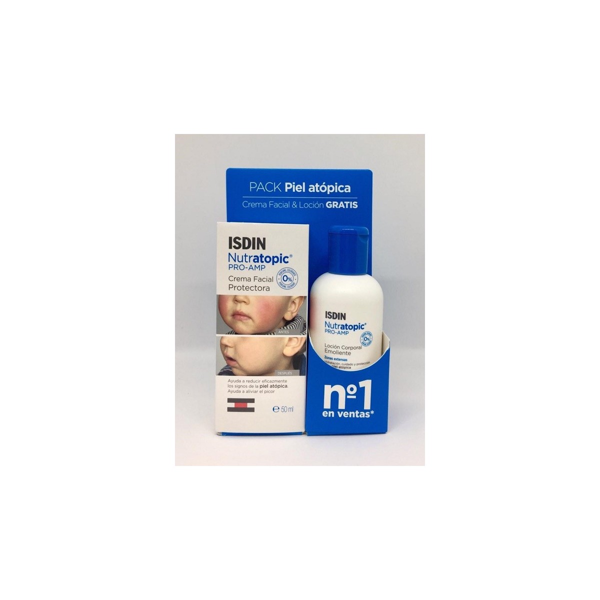 ISDIN NUTRATOPIC PROAMP CREMA FACIAL PROTECTORA...