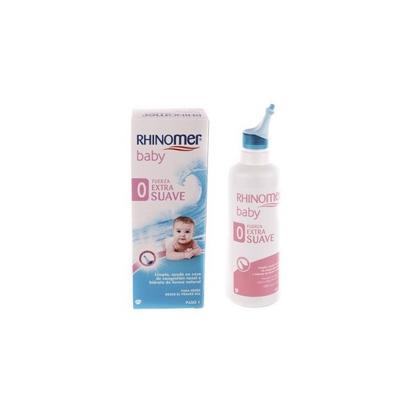 RHINOMER BABY LIMPIEZA NASAL F EXTRA SUAVE ESTERIL NEBULIZADOR 115 ML