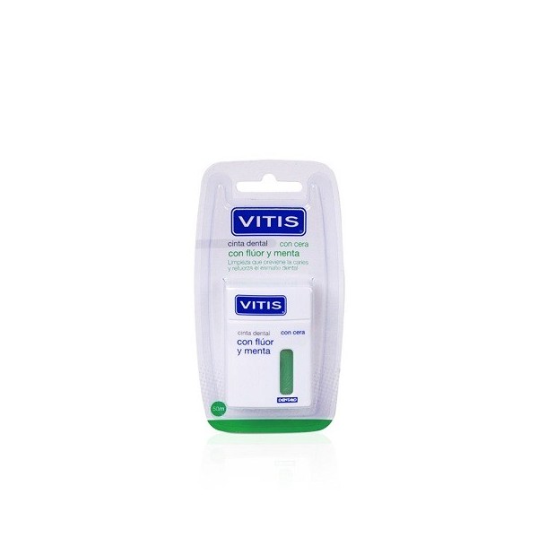 VITIS CINTA DENTAL CON FLUOR Y MENTA 50 M