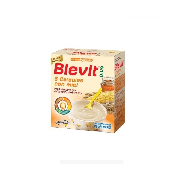 BLEVIT PLUS 8 CEREALES CON MIEL  600 G