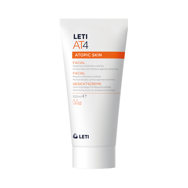 LETI AT4 CREMA FACIAL 1 TUBO 100 ml