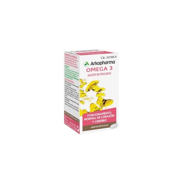 ARKOCAPSULAS OMEGA 3 100 CAPSULAS