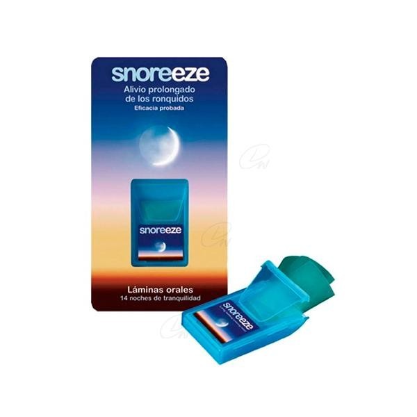 SNOREEZE LAMINAS ORALES 14 U