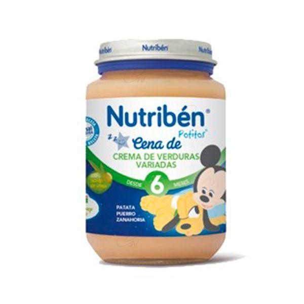 NUTRIBEN CREMA VERDURAS VARIADAS POTITO JUNIOR 200 G