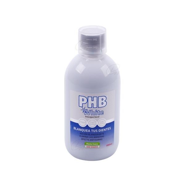 PHB WHITE ENJUAGUE BUCAL 500 ML