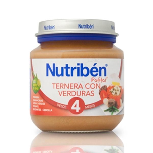 NUTRIBEN TERNERA CON VERDURA POTITO INICIO 130 G