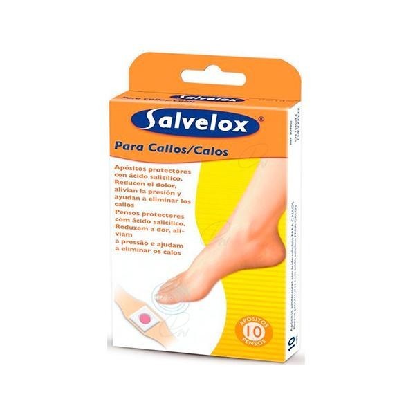 SALVELOX CALLOS CON ACIDO SALICILICO 57 MM X 19 MM 10 U