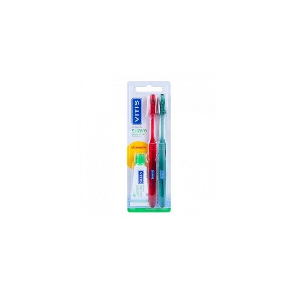 CEPILLO DENTAL ADULTO VITIS SUAVE DUPLO