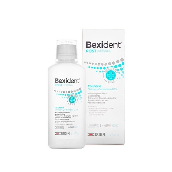 BEXIDENT POST TRATAMIENTO COADYUVANTE COLUTORIO 1 ENVASE 250 ml