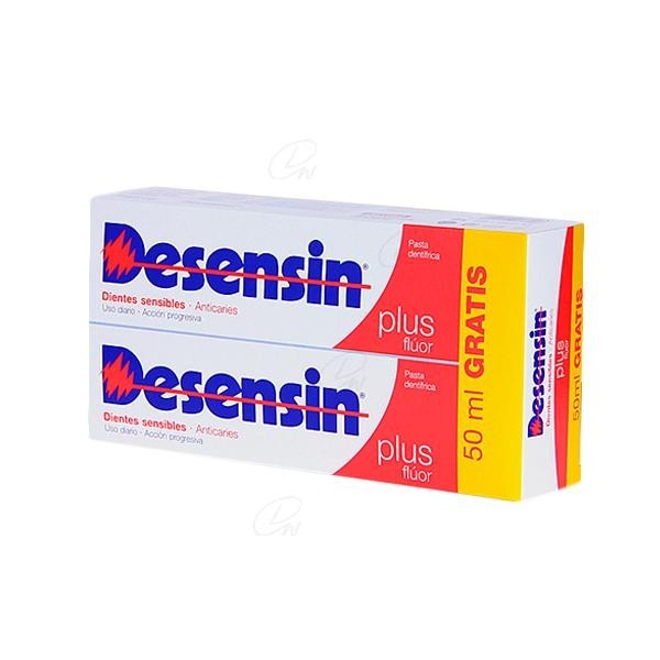 DESENSIN PLUS PASTA DENTAL 150 ML 2 U