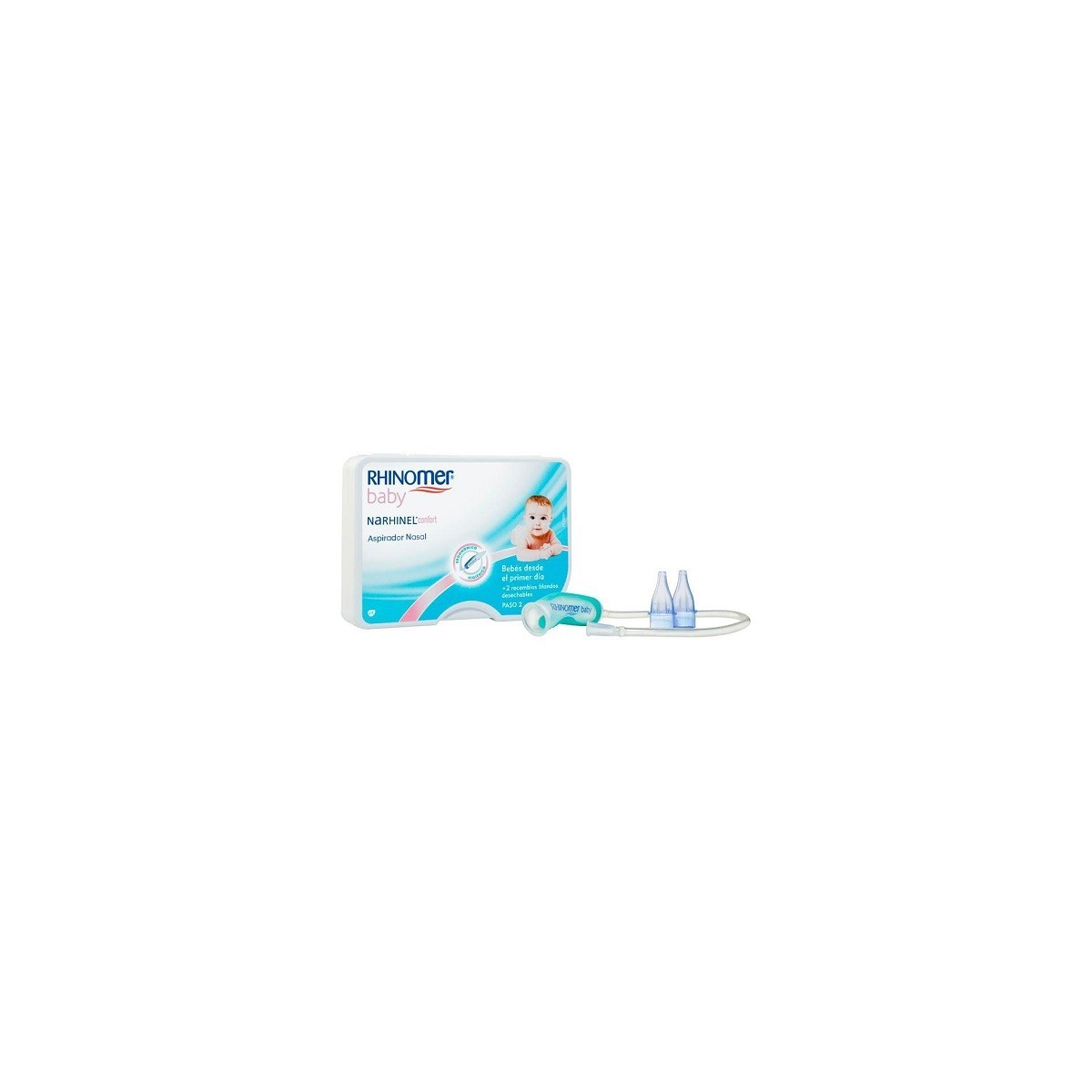 NARHINEL CONFORT ASPIRADOR NASAL 1 U 2 RECAMBIOS
