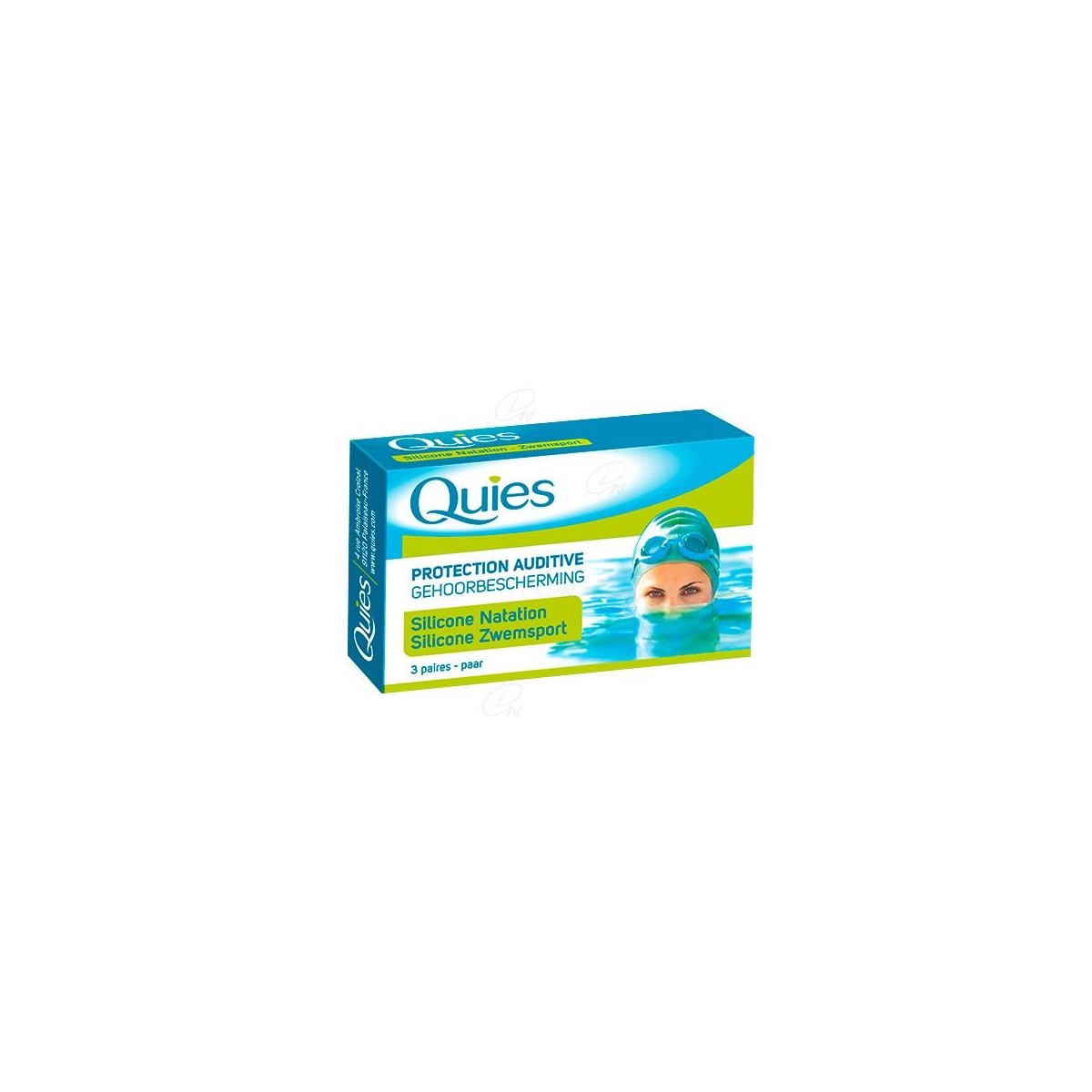 QUIES TAPONES OIDOS NATACION SILICONA 6 U