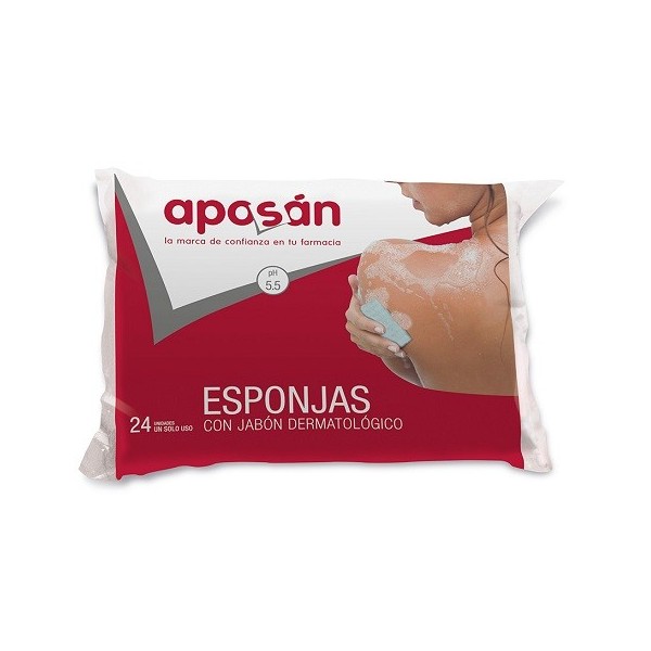 ESPONJA ENJABONADA APOSAN 24 U