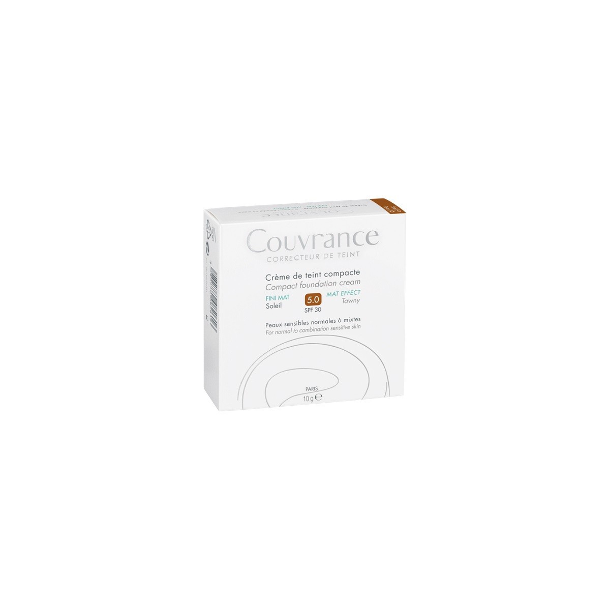 CREMA DE ROSTRO COMPACTA SPF 30 ACABADO MATE...