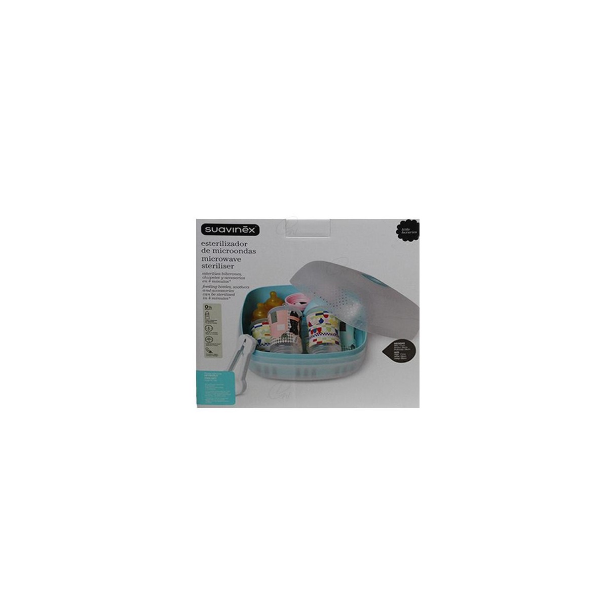 ESTERILIZADOR BIBERONES MICROONDAS