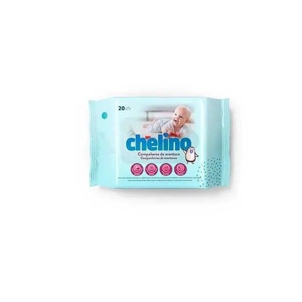 CHELINO FASHION  LOVE TOALLITAS INFANTILES 20 UD