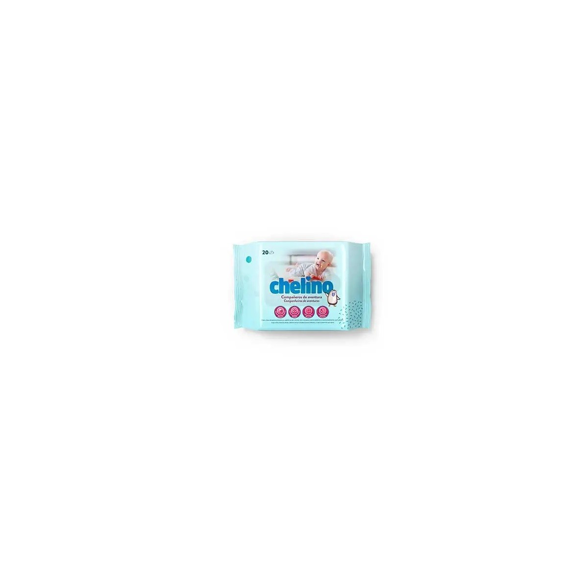 CHELINO FASHION  LOVE TOALLITAS INFANTILES 20 UD