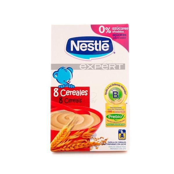 NESTLE EXPERT PAPILLA 8 CEREALES 500 G