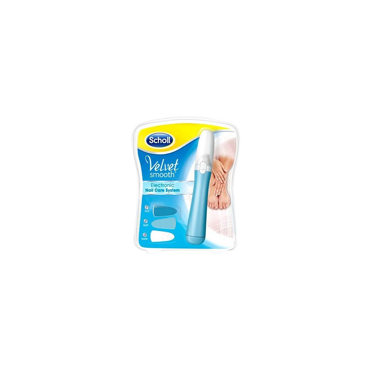 DR SCHOLL VELVET SMOOTH LIMA ELECTRONICA UÑAS...