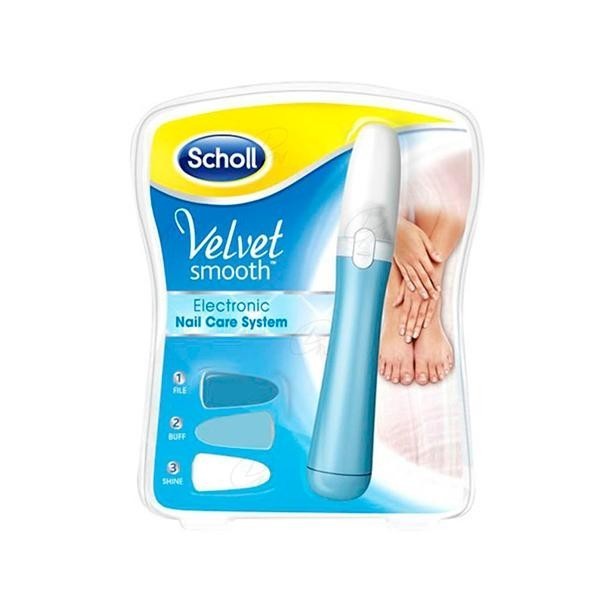 DR SCHOLL VELVET SMOOTH LIMA ELECTRONICA UÑAS RECARGABLE