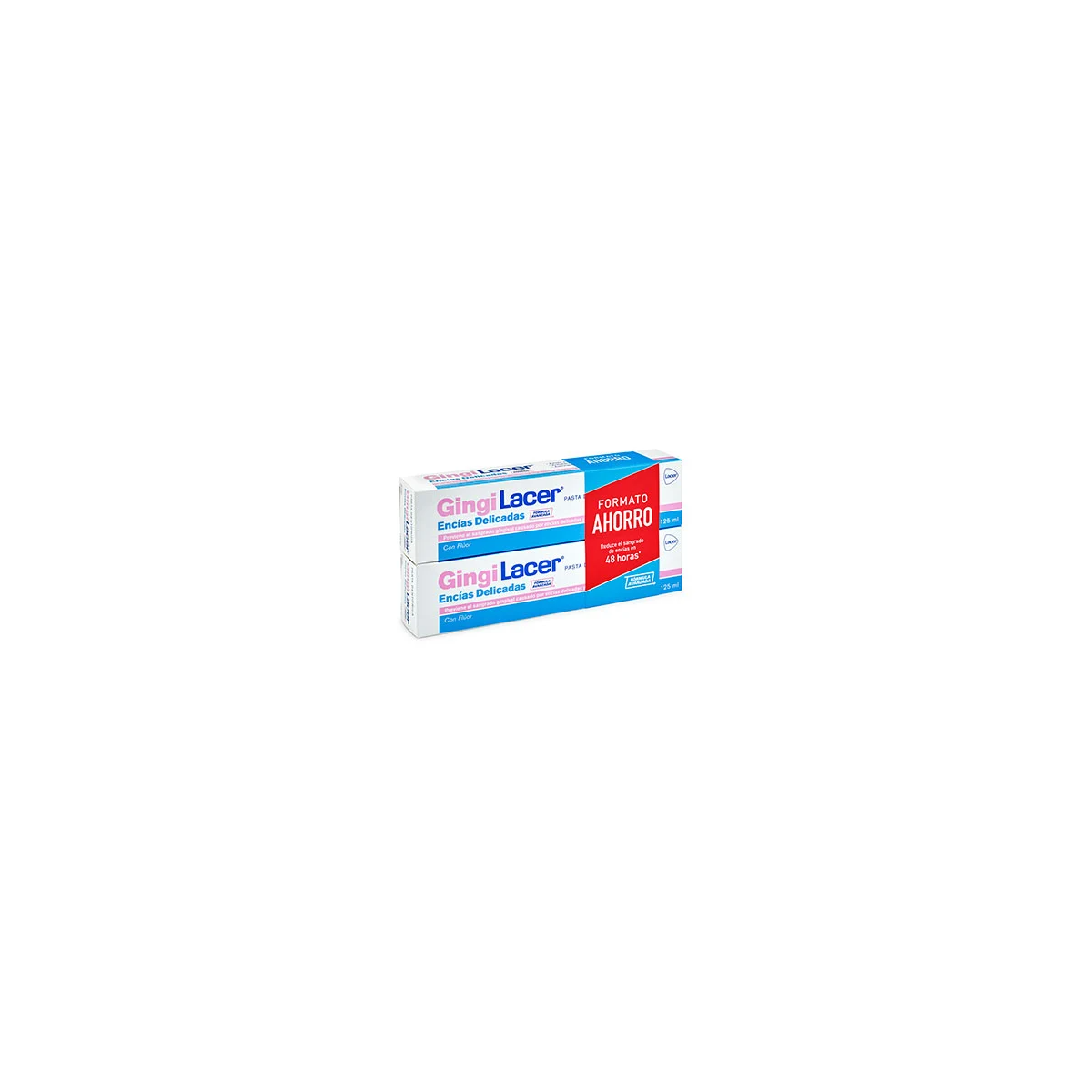 GINGILACER DUPLO PASTA DENTIFRICA 2x125 ML