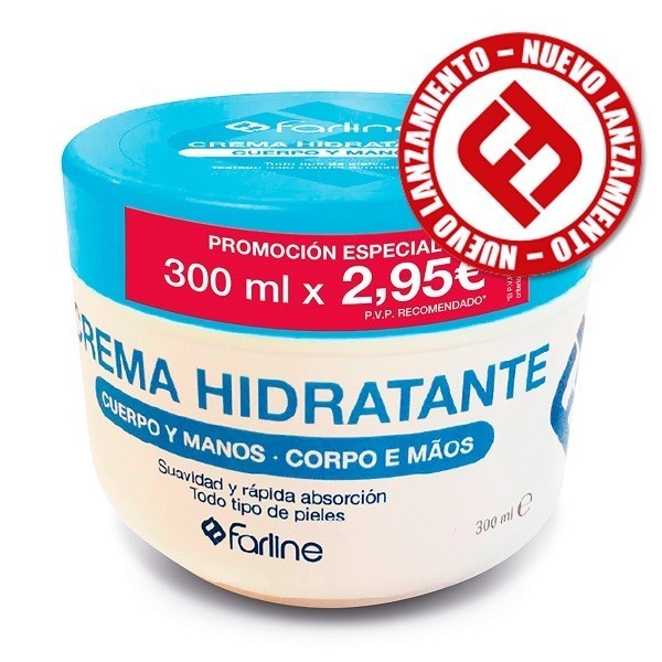 FARLINE CREMA HIDRATANTE CUERPO Y MANOS 300 ML