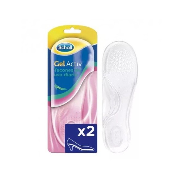PLANTILLAS SCHOLL GEL ACTIV TACON DIARIO