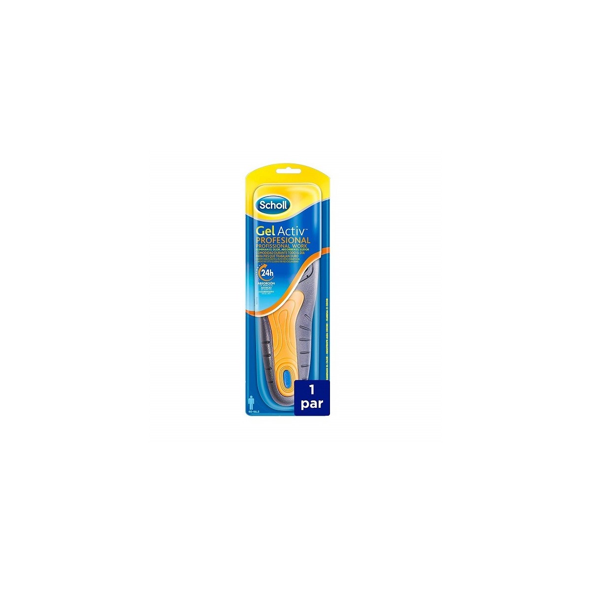 DR SCHOLL GELACTIV PROFESIONAL HOMBRE 1 PAR