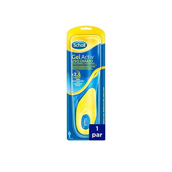 DR SCHOLL GELACTIV USO DIARIO HOMBRE 1 PAR