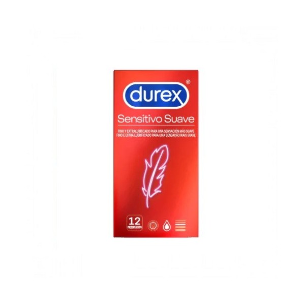 DUREX SENSITIVO SUAVE PRESERVATIVOS 24 UNIDADES