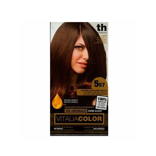 TH PHARMA VITALIA COLOR  557 CASTAÑO CLARO CAOBA VIOLETA