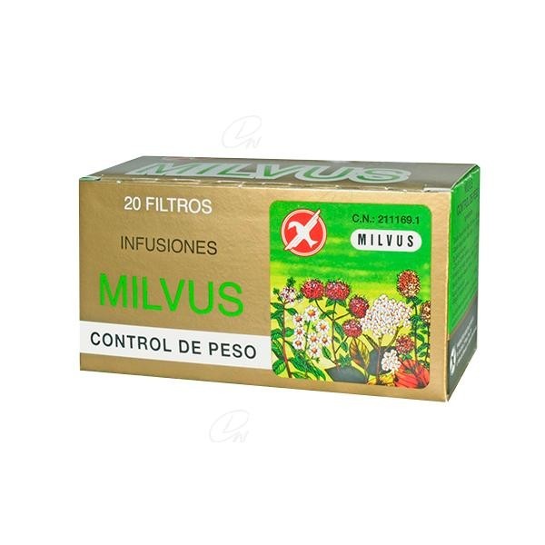 MILVUS CONTROL DE PESO 12 G 20 FILTROS