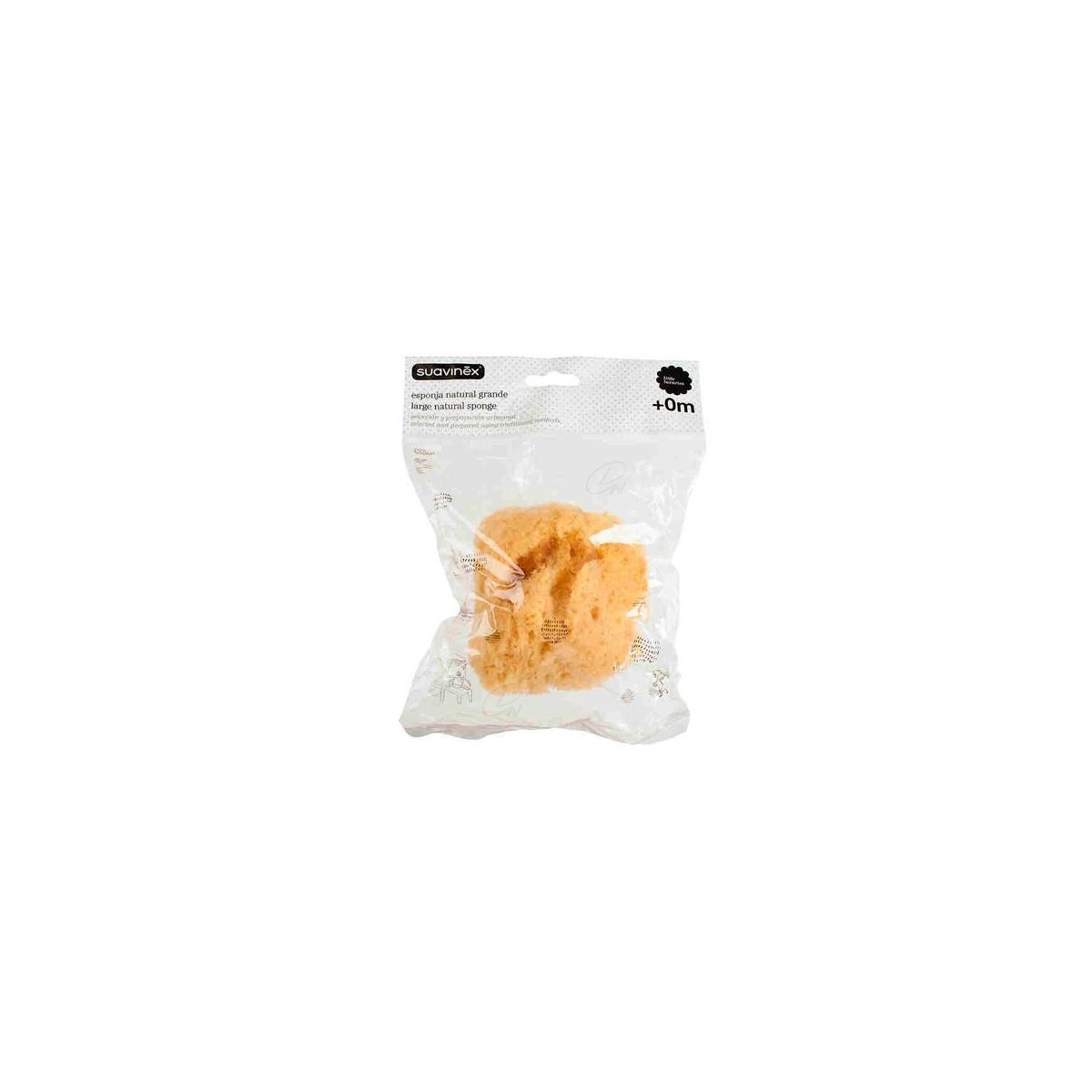 ESPONJA NATURAL GRANDE 1 UD SUAVINEX
