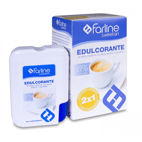 SACARINA FARLINE SWEETSIN 1000 COMPRIMIDOS