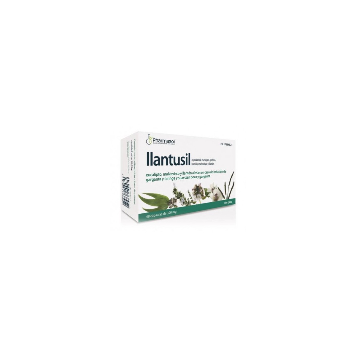 LLANTUSIL CAPSULAS SORIA NATURAL HOMEOSOR 48 CAPS