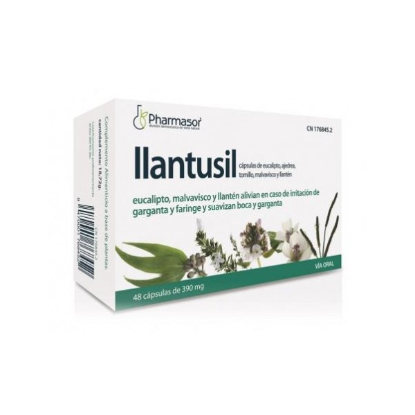 LLANTUSIL CAPSULAS SORIA NATURAL HOMEOSOR 48 CAPS